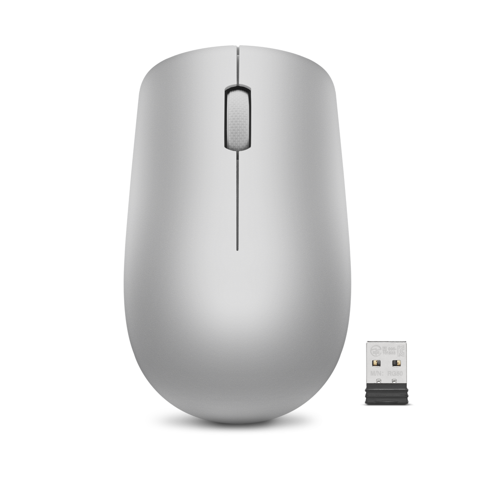 Mouse inalámbrico Lenovo 530 (gris platino)